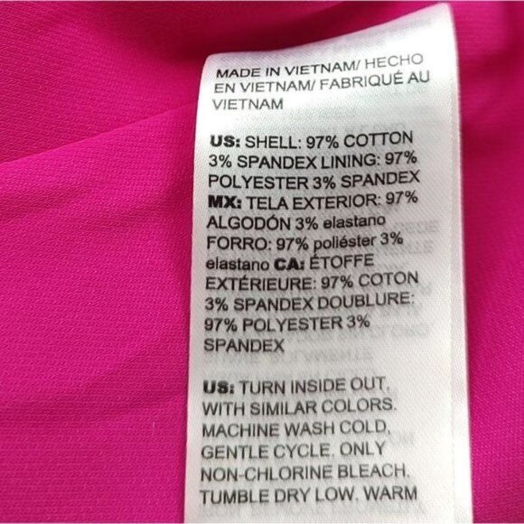 WHBM White House Black Market Bustier Top 4 Mixed Print Bodice Foral Red - Picture 9 of 11